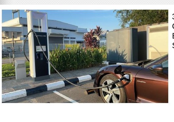 350KW ABB EV Charger — Porsche Center Brunei