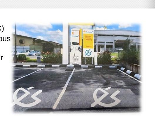 Shell EV charging station