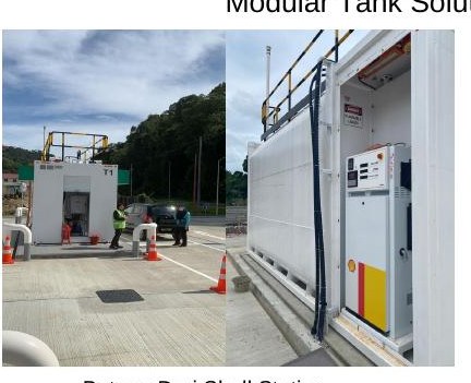Portable refueling — Batang Duri Shell Station